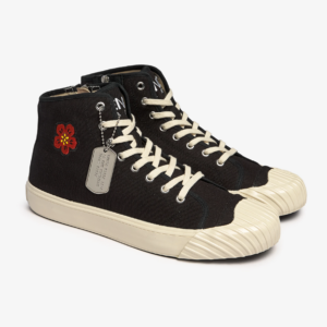 Giay Kenzo School Boke Flower 'Black' FD55SN020F73-99