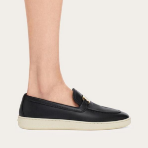 Giay Ferragamo New Vara Buckle Loafers 'Black' 030627-775026