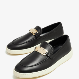 Giay Ferragamo New Vara Buckle Loafers 'Black' 030627-775026