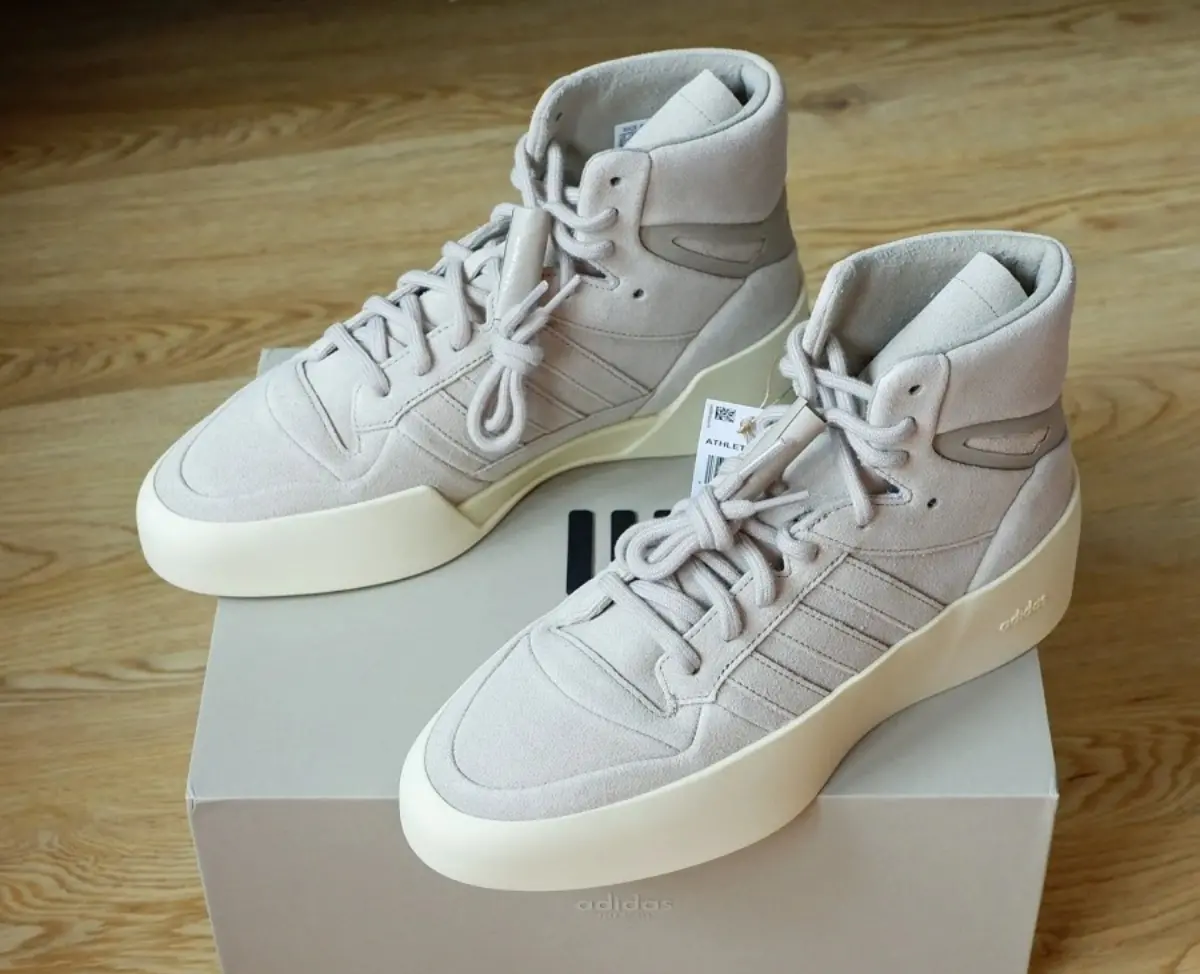 Alternative view of Giày Adidas Athletics '86 Hi x Fear Of God 'Sesame' IF6683