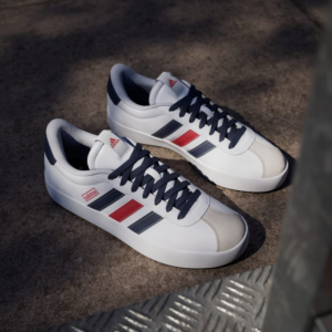 Giay Adidas VL Court 3.0 'Cloud White Scarlet' IF4465