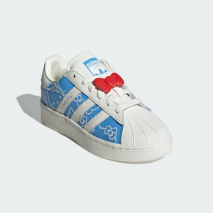 Giay Adidas Superstar XLG X Hello Kitty 'Blue Burst' IG4477