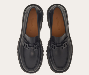 Giay Salvatore Ferragamo Moccasin 'Black' 021596-762676