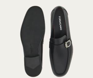 Giay Salvatore Ferragamo Moccasin 'Black' 027963-775114