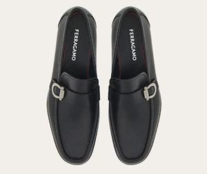 Giay Salvatore Ferragamo Moccasin 'Black' 027963-775114