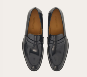 Giay Salvatore Ferragamo Penny 'Black' 021620-762473