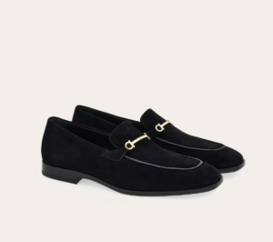 Giay Salvatore Ferragamo Moccasin 'Black' 021619-774487