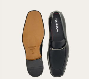 Giay Salvatore Ferragamo Moccasin 'Black' 021619-774128