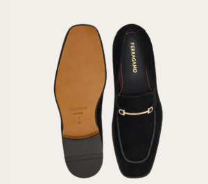Giay Salvatore Ferragamo Moccasin 'Black' 021619-774487