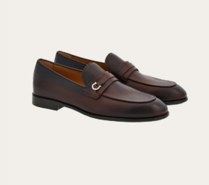 Giay Salvatore Ferragamo Moccasin 'Cocoa' 022385-769191