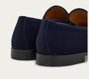 Giay Salvatore Ferragamo Moccasin 'Blue' 022385-768124