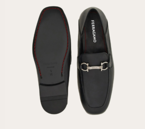 Giay Salvatore Ferragamo Moccasin 'Black' 027978-774150