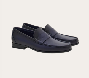Giay Salvatore Ferragamo Moccasin 'Blue' 022319-768165