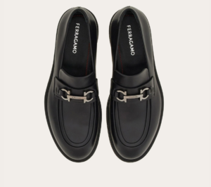 Giay Salvatore Ferragamo Moccasin 'Black' 021965-774481