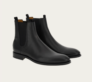 Giay Salvatore Ferragamo Chelsea Boot 'Black' 021622-762476