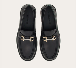 Giay Salvatore Ferragamo Moccasin 'Black' 022300-768108