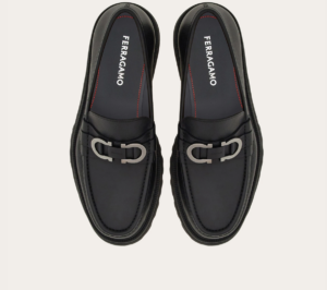 Giay Salvatore Ferragamo Moccasin 'Black' 028249-773850