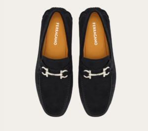 Giay Salvatore Ferragamo Driver 'Blue' 02C398-773985