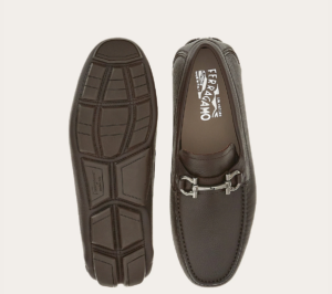 Giay Salvatore Ferragamo Driver 'Brown' 02C398-755611