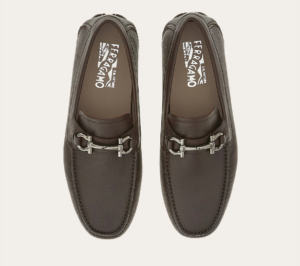 Giay Salvatore Ferragamo Driver 'Brown' 02C398-755611