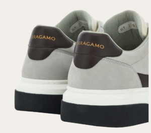 Giay Salvatore Ferragamo Low Cut 'Grey' 023588-769375