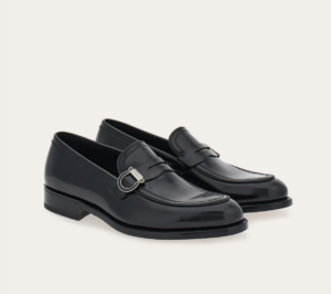 Giay Salvatore Ferragamo Moccasin 'Black' 029111-774508