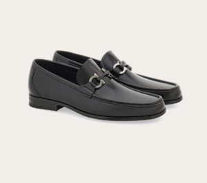 Giay Salvatore Ferragamo Moccasin 'Black' 029457-774495