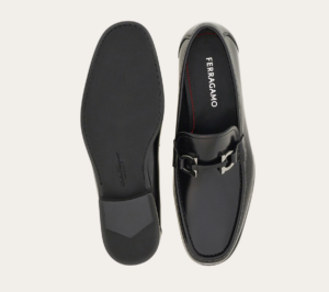 Giay Salvatore Ferragamo Moccasin 'Black' 029457-774495