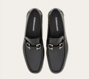 Giay Salvatore Ferragamo Moccasin 'Black' 029457-774495