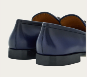 Giay Salvatore Ferragamo Moccasin 'Blue' 021669-768812