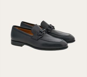 Giay Salvatore Ferragamo Moccasin 'Black' 021669-768931
