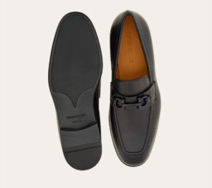 Giay Salvatore Ferragamo Moccasin 'Black' 021669-768931