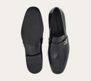 Giay Salvatore Ferragamo Moccasin 'Black' 022241-768488