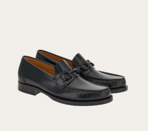 Giay Salvatore Ferragamo Moccasin 'Black' 020983-773858