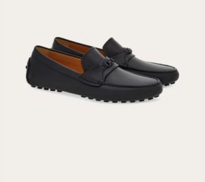 Giay Salvatore Ferragamo Driver 'Black' 021654-774315