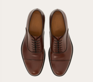 Giay Salvatore Ferragamo Tramezza Oxford 'Brown' 021457-762364