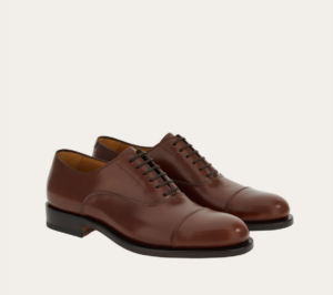 Giay Salvatore Ferragamo Tramezza Oxford 'Brown' 021457-762364