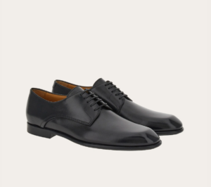 Giay Salvatore Ferragamo Two Tone Derby 'Black' 021670-762619