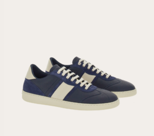 Giay Salvatore Ferragamo Low Top Sneaker 'Blue' 021572-763471