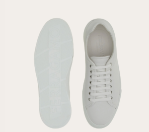 Giay Salvatore Ferragamo Low Cut Sneaker 'White' 026363-772088