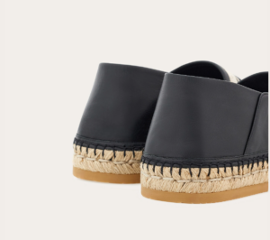 Giay Salvatore Ferragamo Jacquard Espadrilles 'Black' 028531-773596