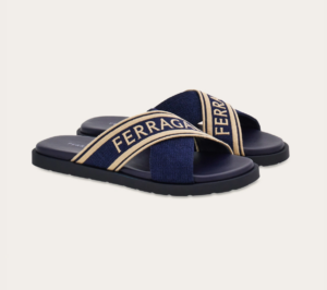 Dep Salvatore Ferragamo Sandal 'Midnight Blue' 028587-774206