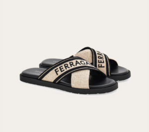 Dep Salvatore Ferragamo Sandal 'Beige Black' 028587-773762