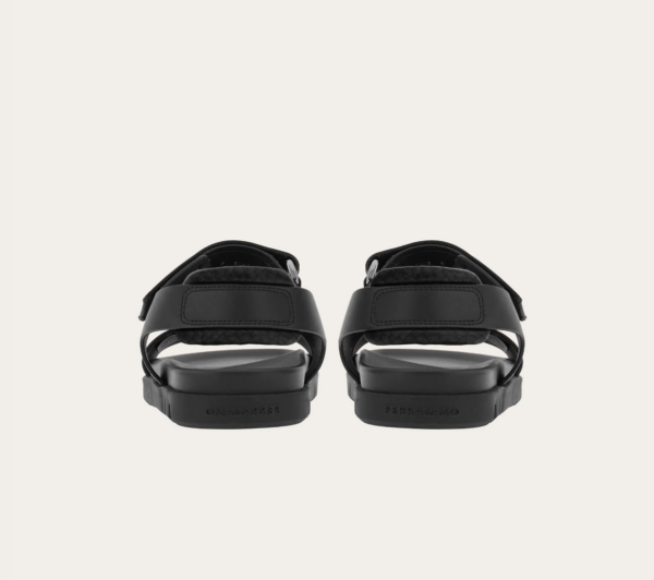 Dép Salvatore Ferragamo Sandal 'Black' 027195-772590 - Hình ảnh 4