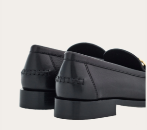 Giay Salvatore Ferragamo Moccasin Gancini Ornament 'Black' 01H704-769755