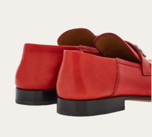 Giay Salvatore Ferragamo Mule Loafer 'Flame Red' 01E100-771516