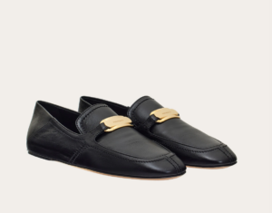 Giay Salvatore Ferragamo New Vara Buckle Loafer 'Black' 01H932-773088