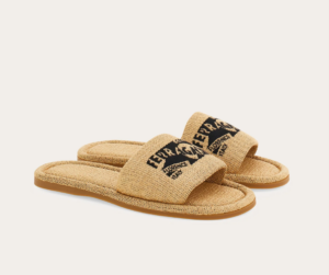 Dep Salvatore Ferragamo Slide With Logo 'Honey' 01I486-774179