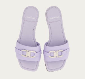 Dep Salvatore Ferragamo Flat Slide 'Lavender' 01G997-775068