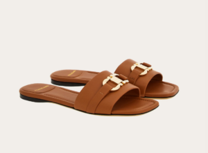 Dep Salvatore Ferragamo Flat Slide 'Tan' 01G997-769637